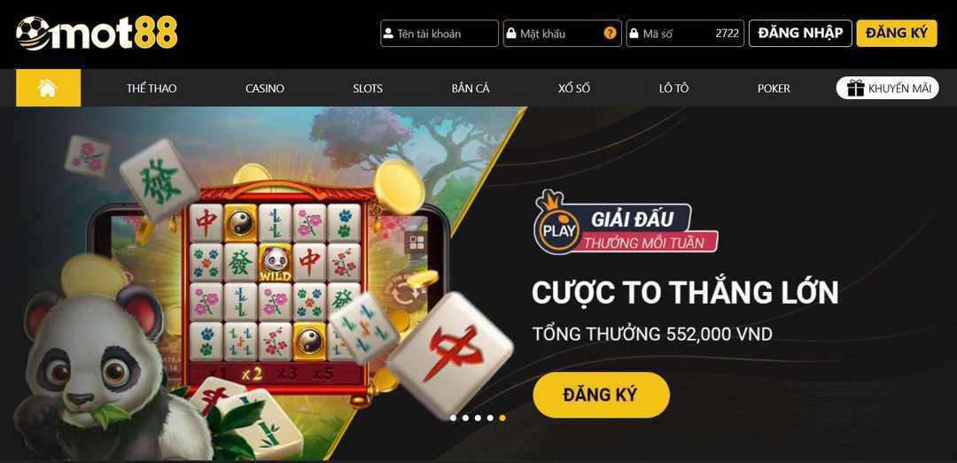 Sảnh chơi casino trực tuyến cuồng nhiệt